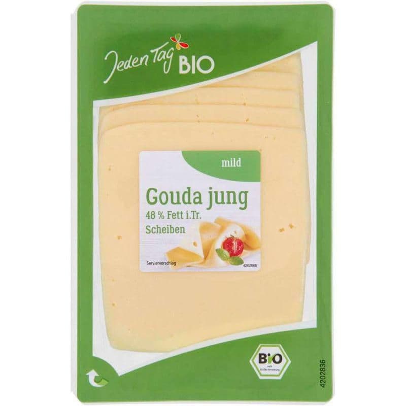 Jeden Tag Bio Gouda plátky 200g