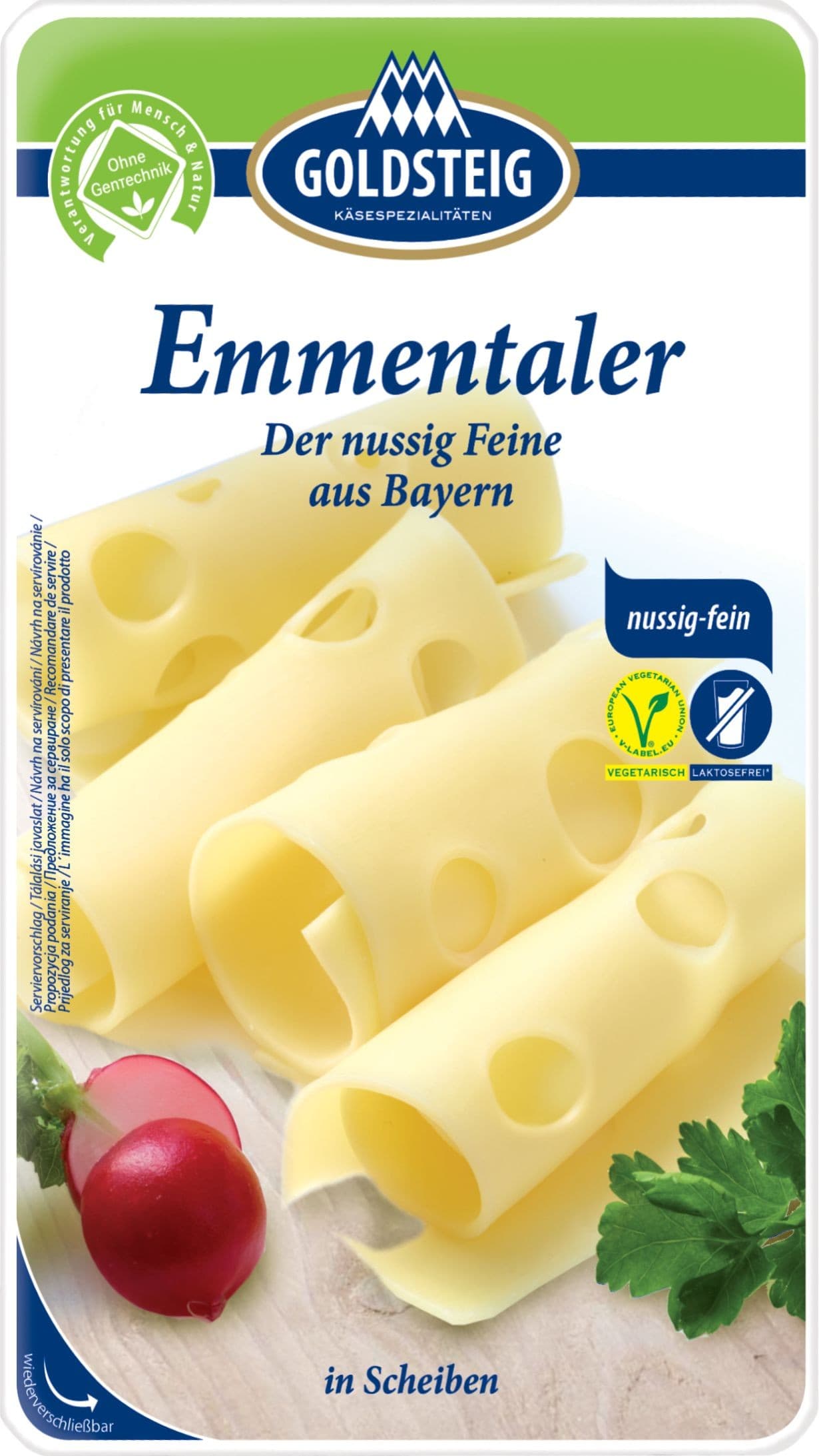 Goldsteig Emmentál plátky 150 g