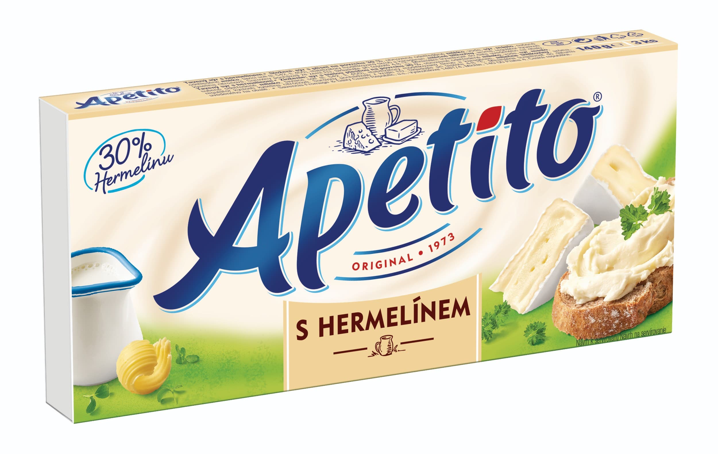 Apetito s hermelínem 140g