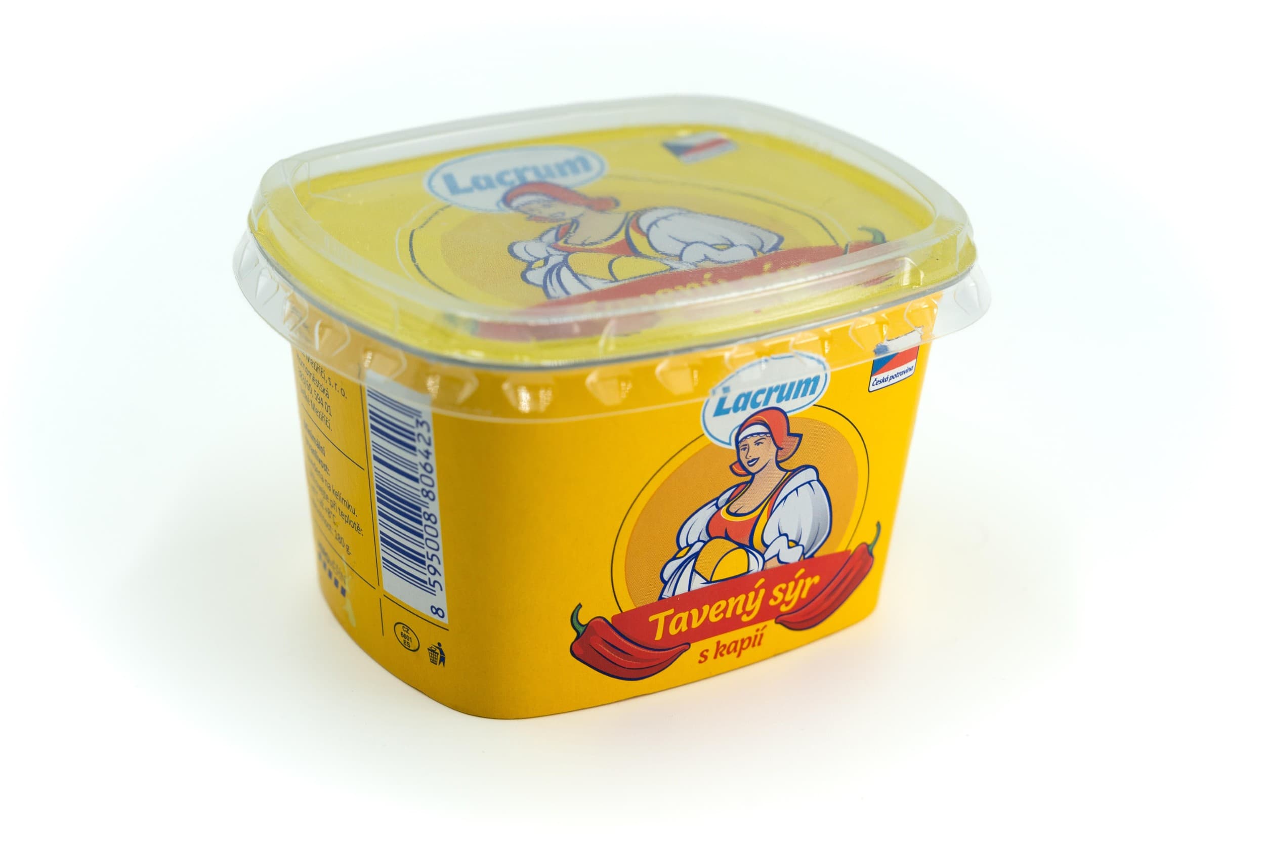 Lacrum Tavený sýr s kapií 180 g