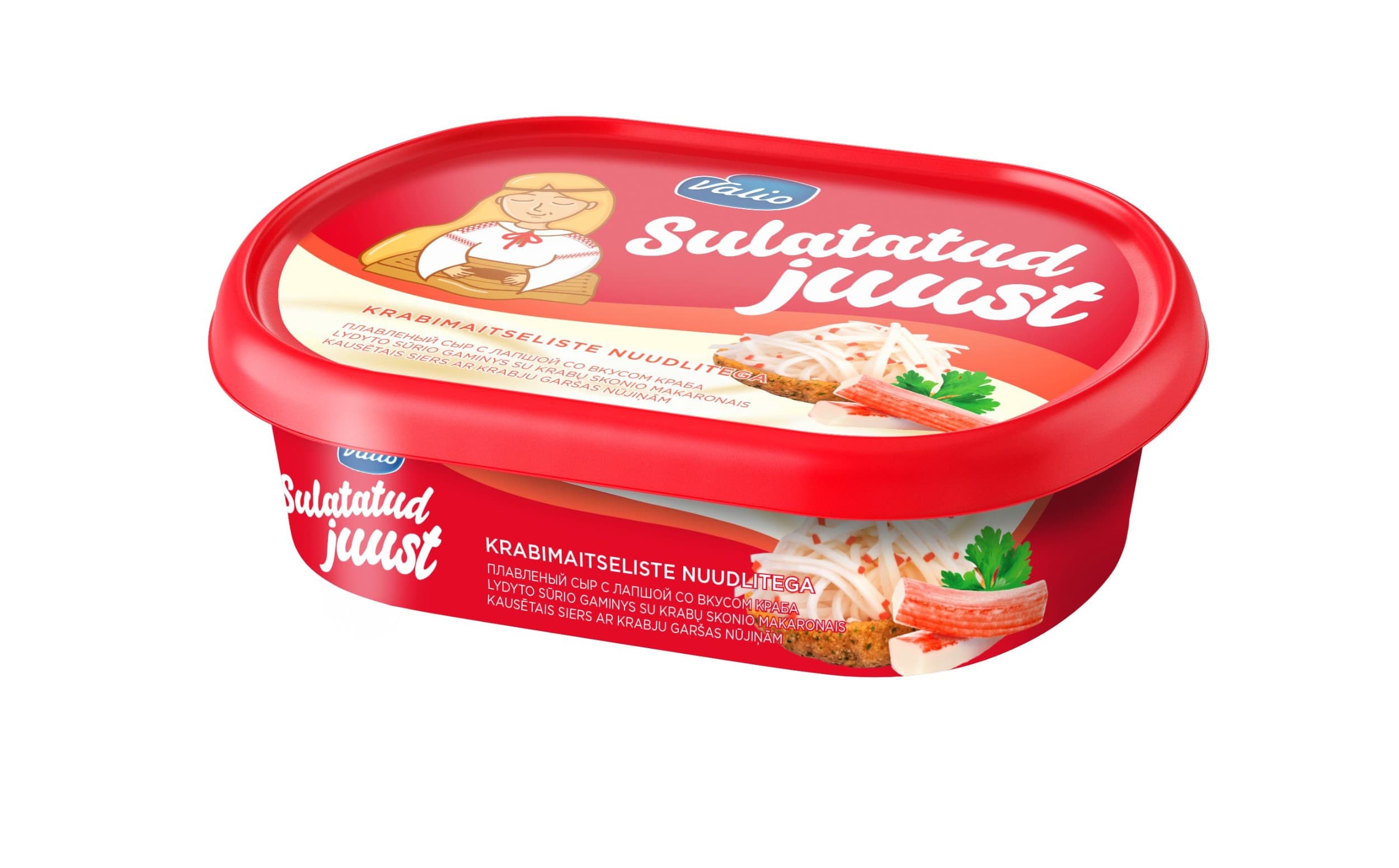 Tavený sýr se surimi tyčinkami 185g