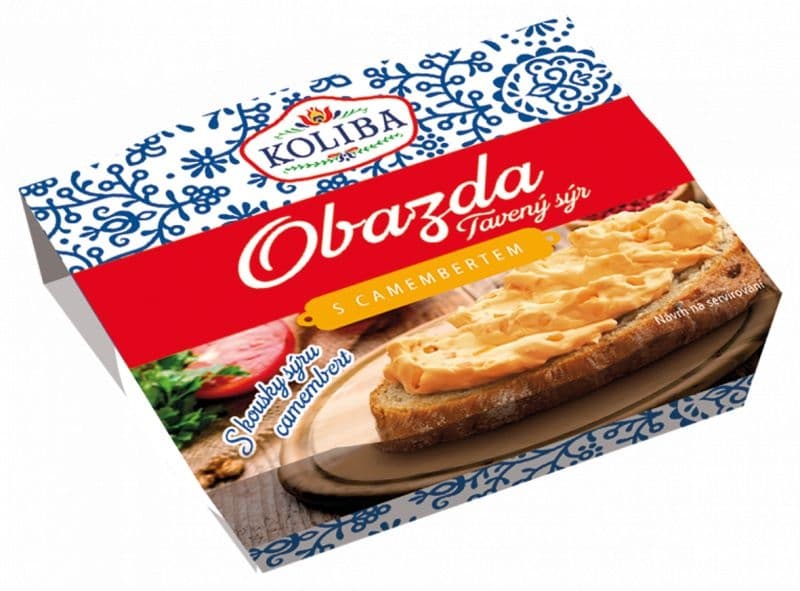 Koliba Tavený sýr s camembertem Obazda 100g