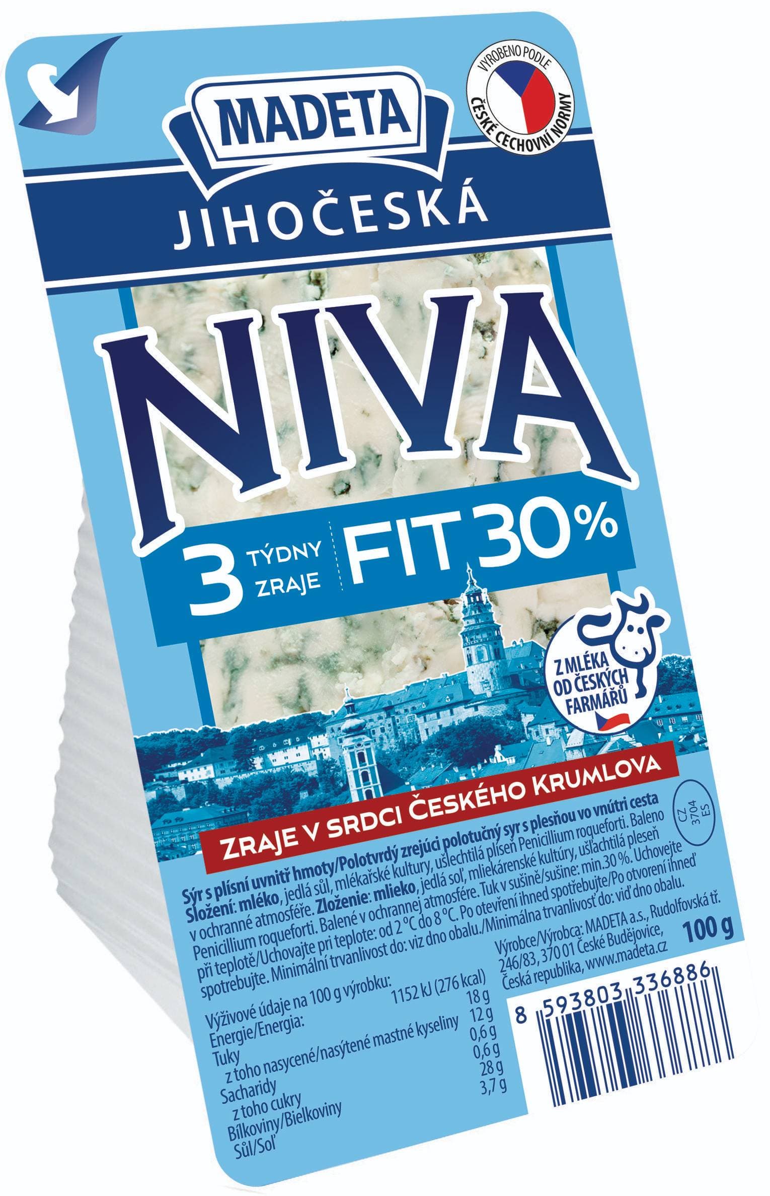 Jihočeská Niva 30% 100g