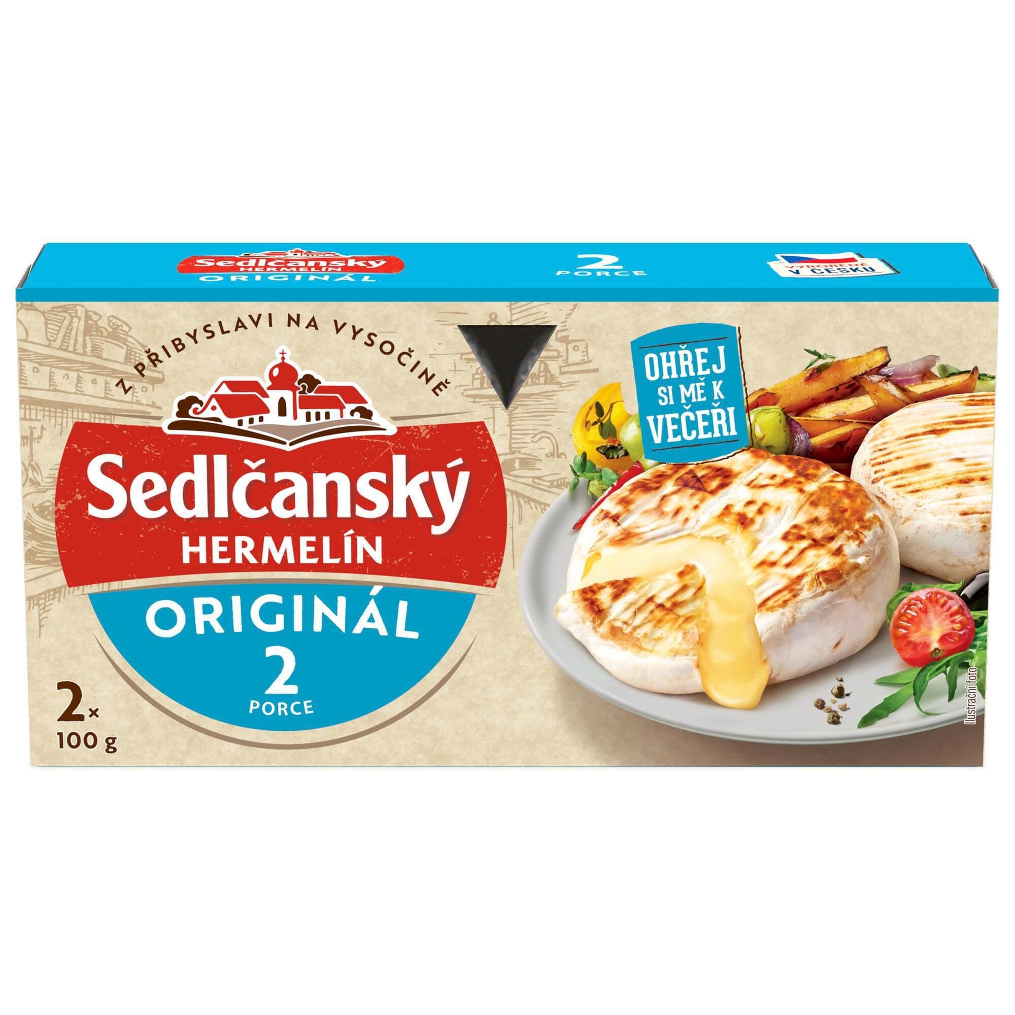 Sedlčanský Hermelín Rodinné Balení 200g