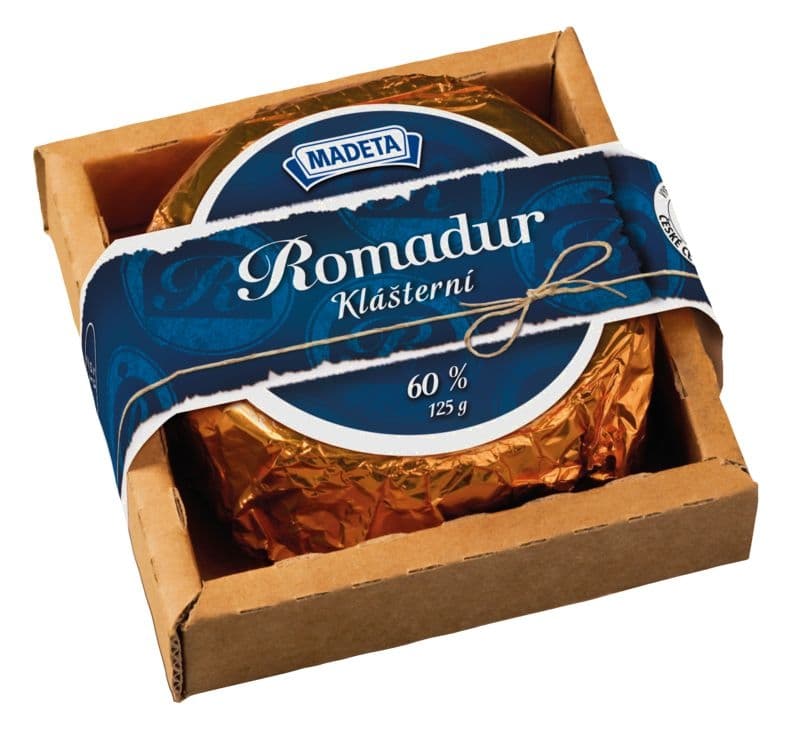 Madeta Romadur Klášterní 60% 125 g