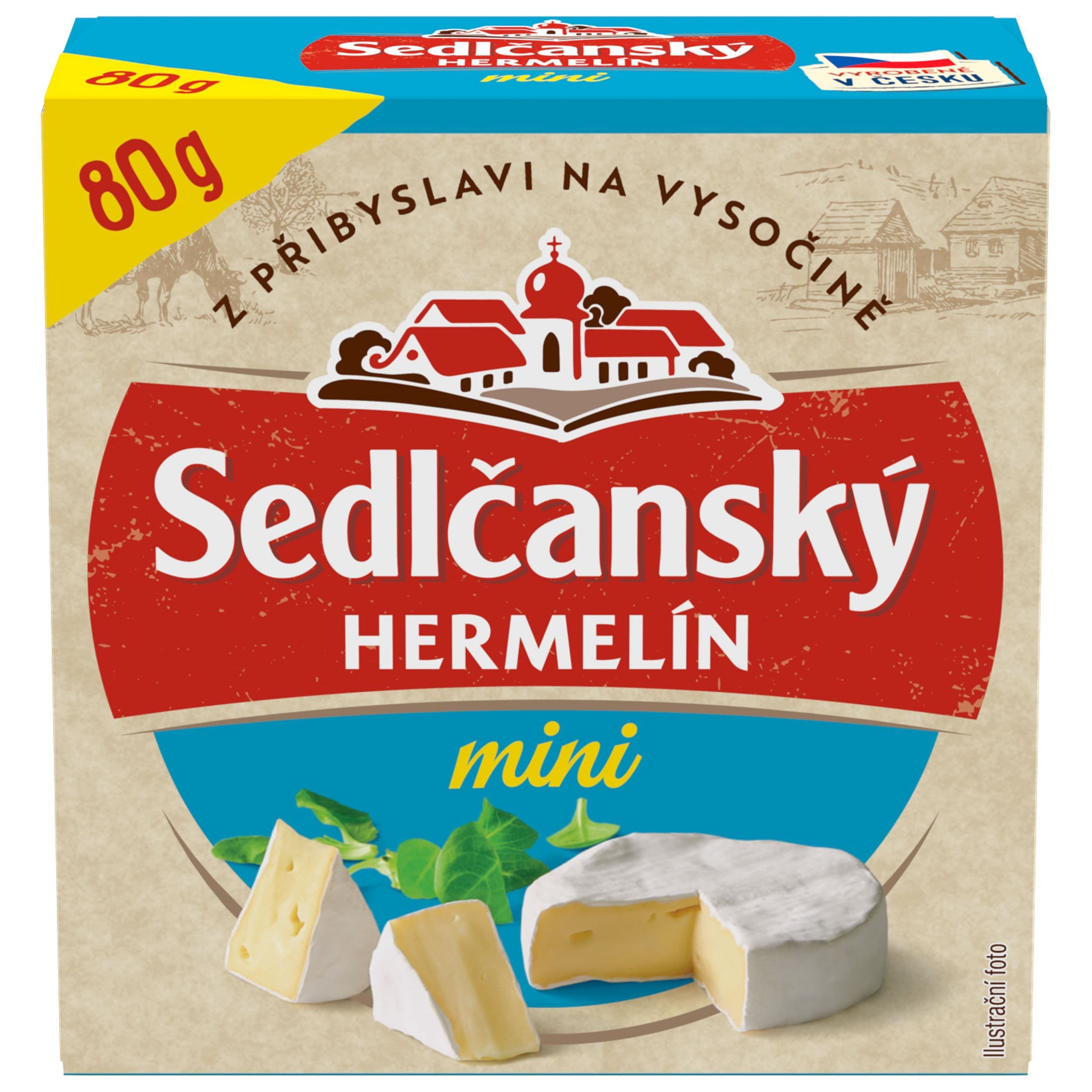 Sedlčanský Hermelínek původní český 80g