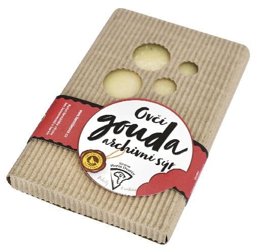 Ovčí Gouda archivní sýr Statek Horní Dvorce
