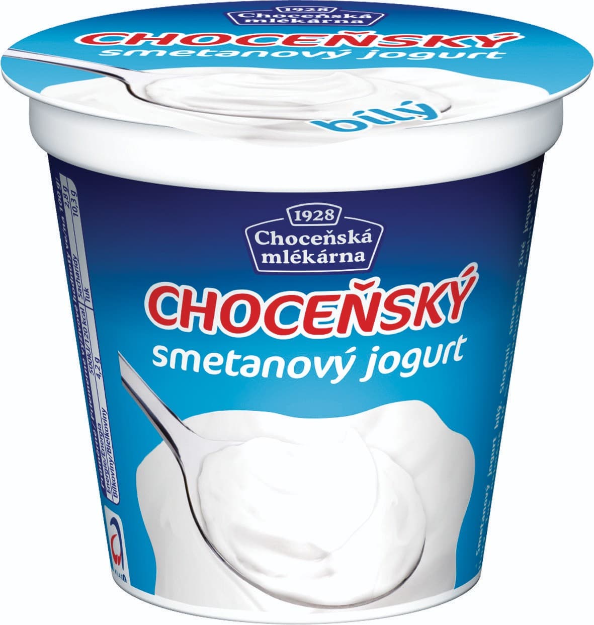 Choceňská Mlékárna Choceňský smetanový jogurt bílý 150 g