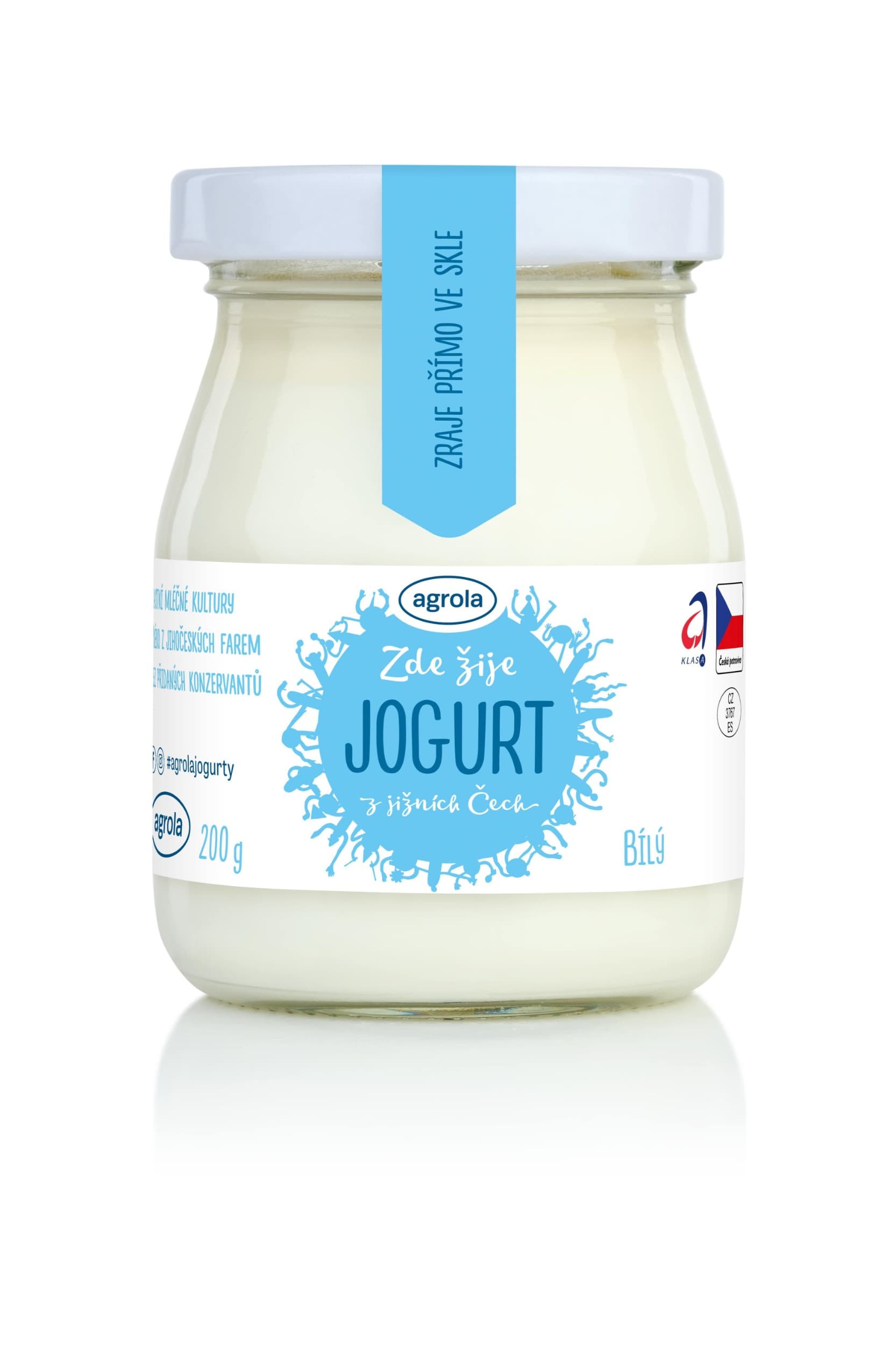Agro-la Jogurt bílý 200 g