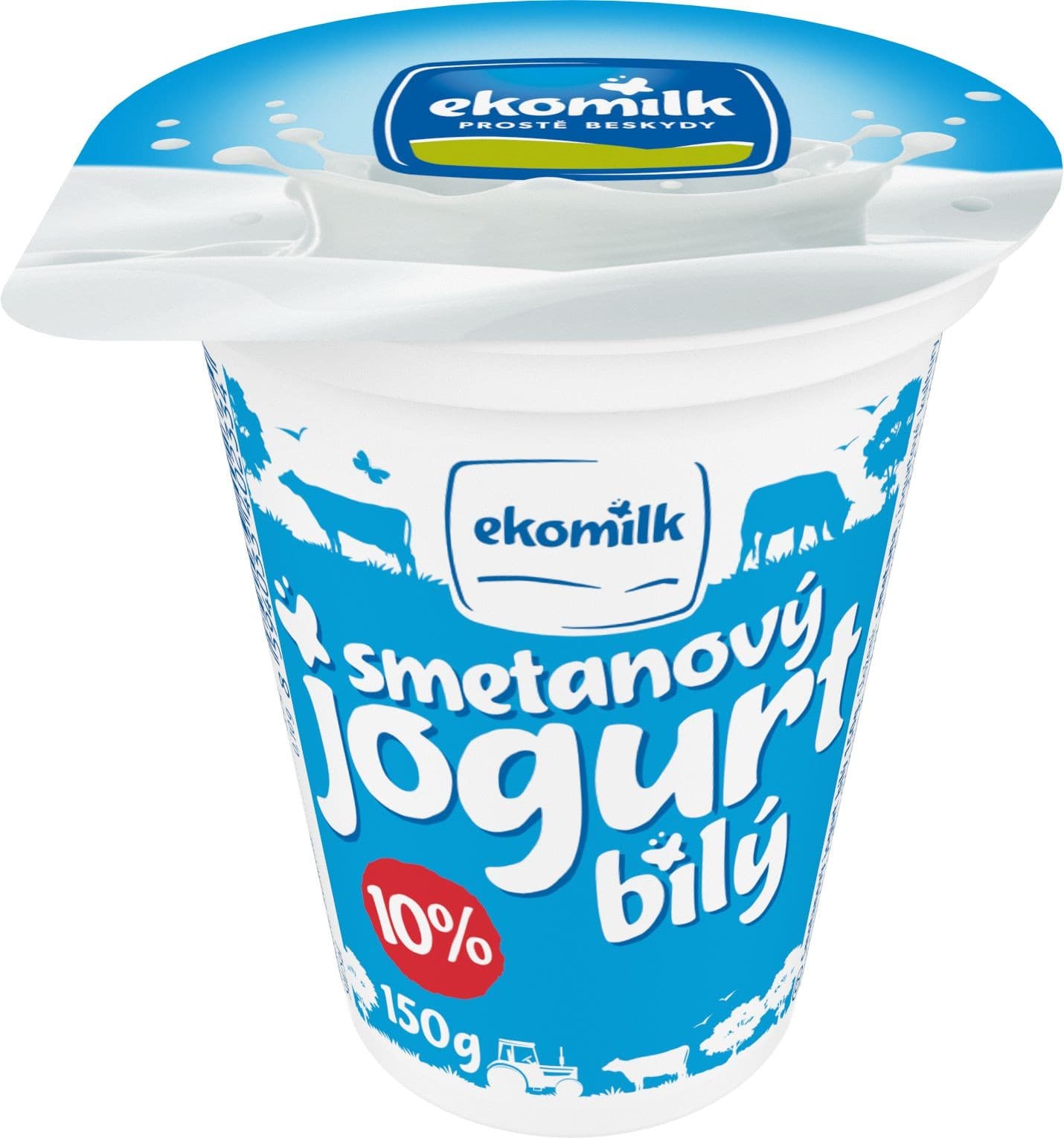 Ekomilk Smetanový jogurt 150 g