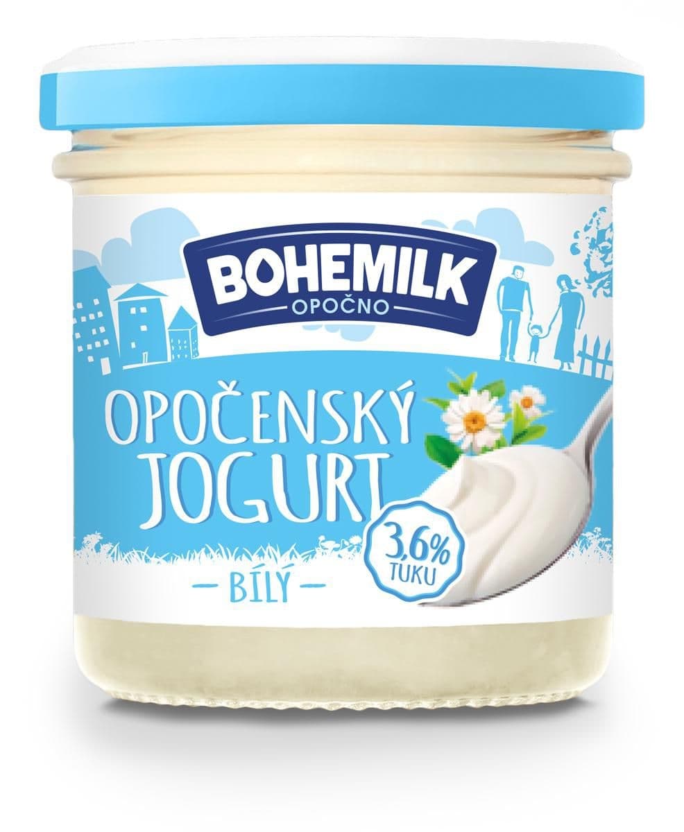 Bohemilk Opočenský jogurt bílý 3,6% 150 g