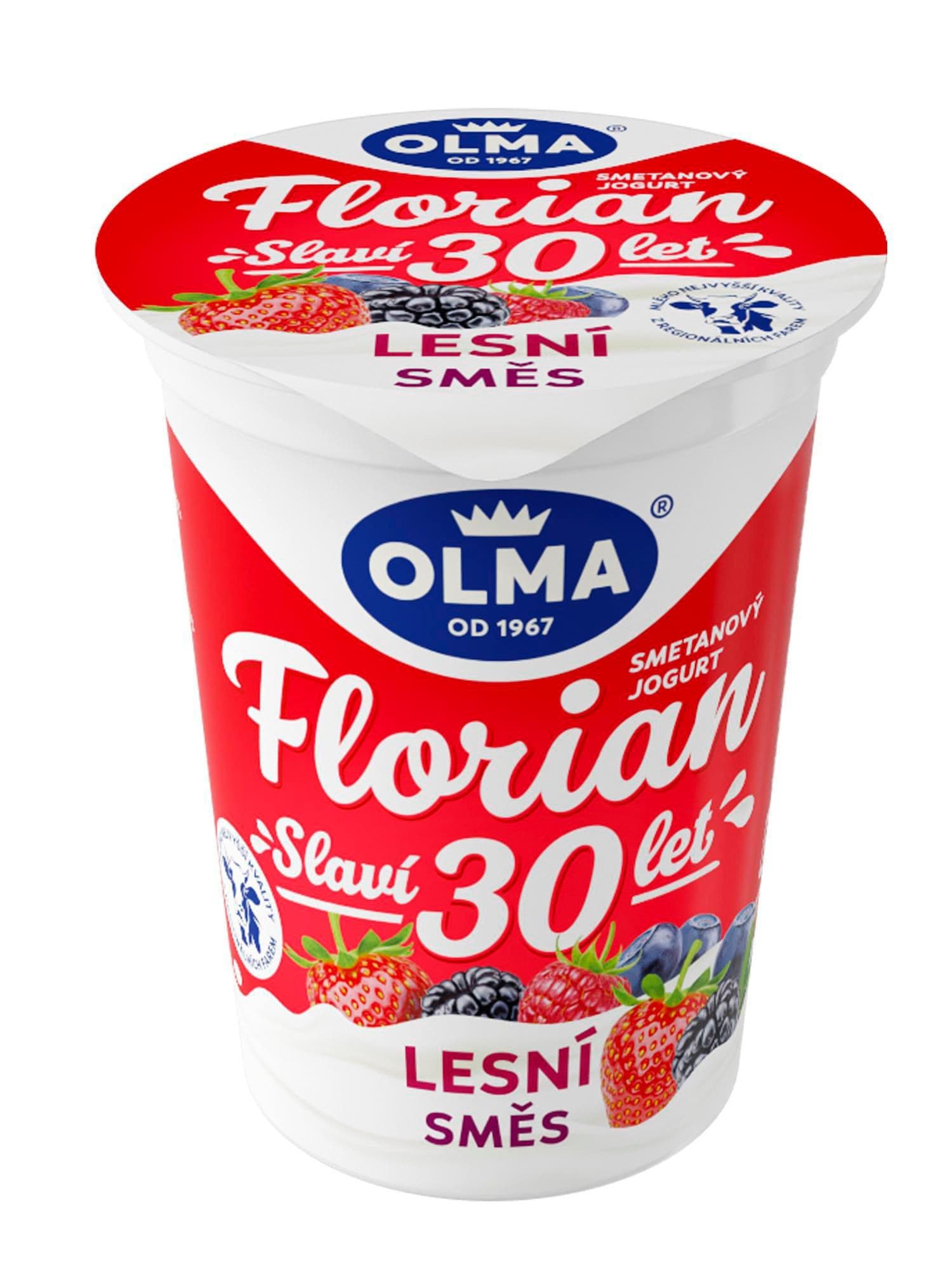 Olma Florian Smetanový jogurt lesní směs 150 g