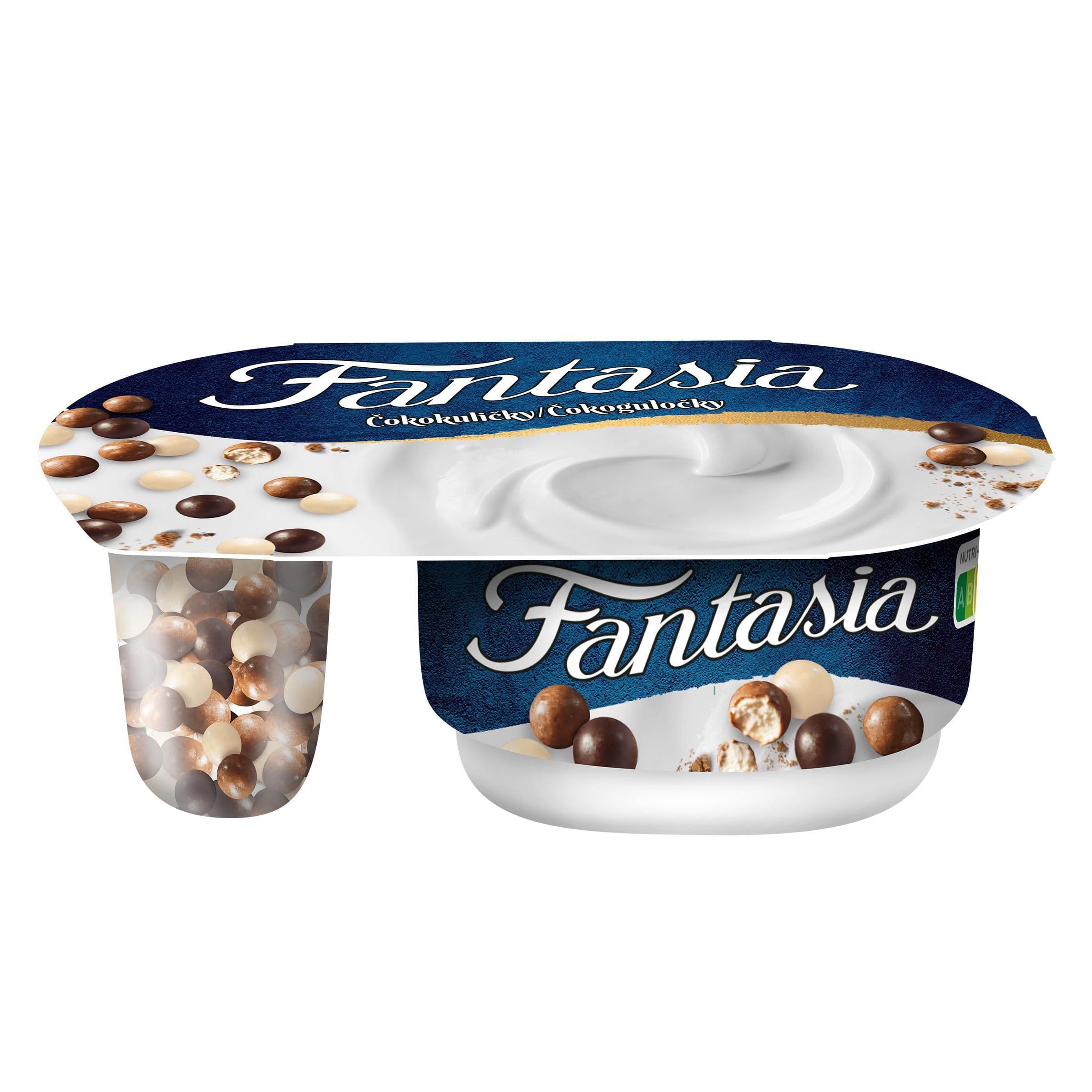 Danone Fantasia Jogurt s čokoládovými kuličkami 100 g