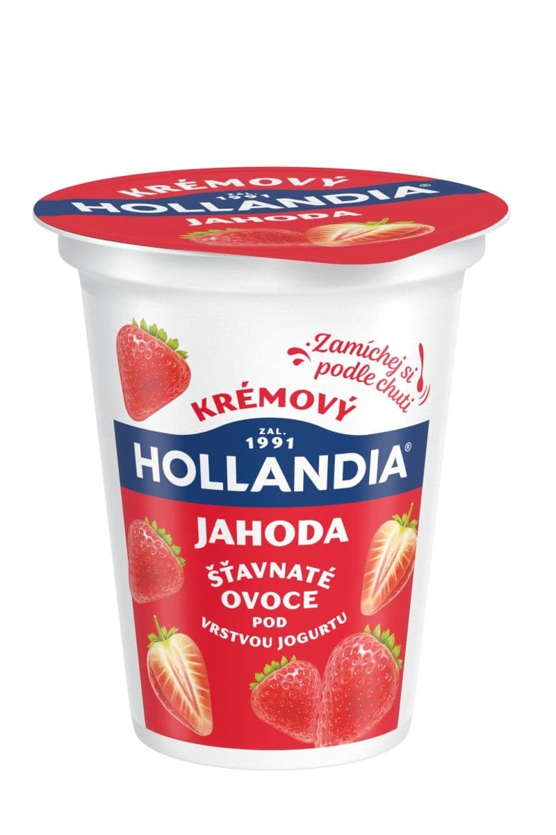 Hollandia krémový jogurt jahoda 150g