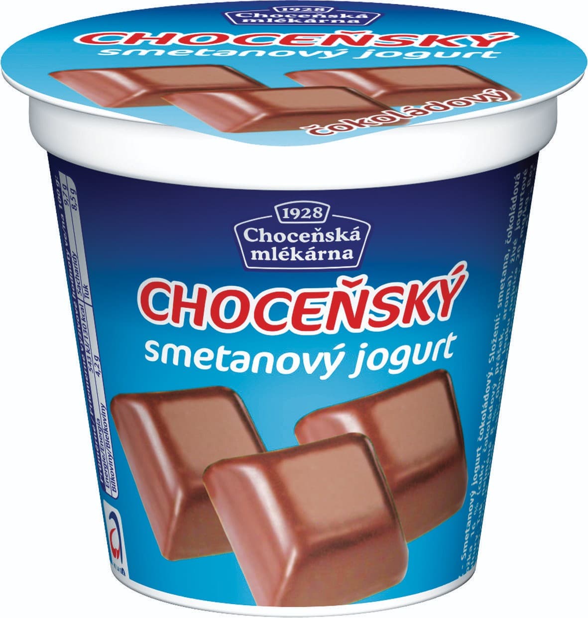 Choceňská Mlékárna Choceňský smetanový jogurt čokoládový 150 g