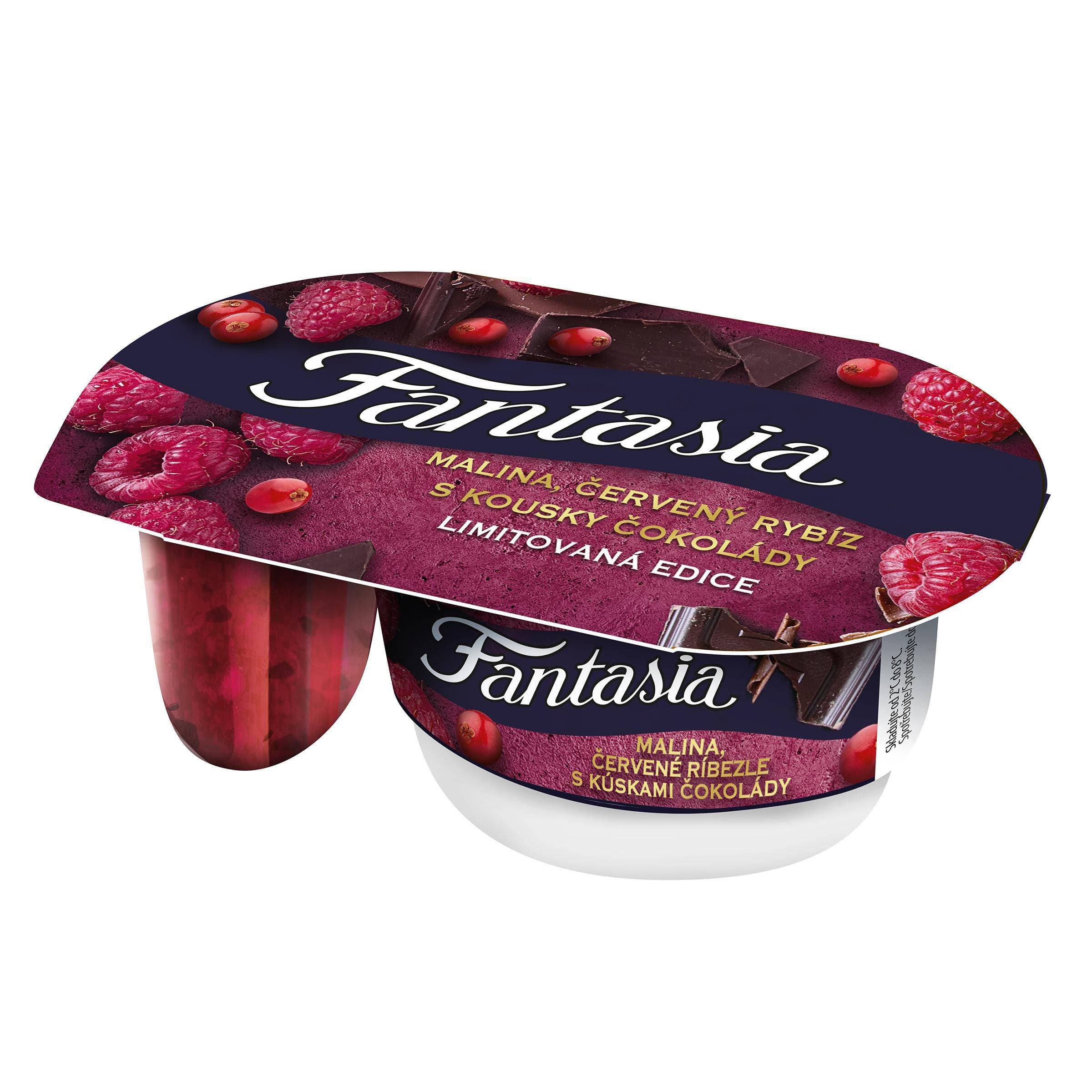 Fantasia Malina, červený rybíz s kousky čokolády 116g