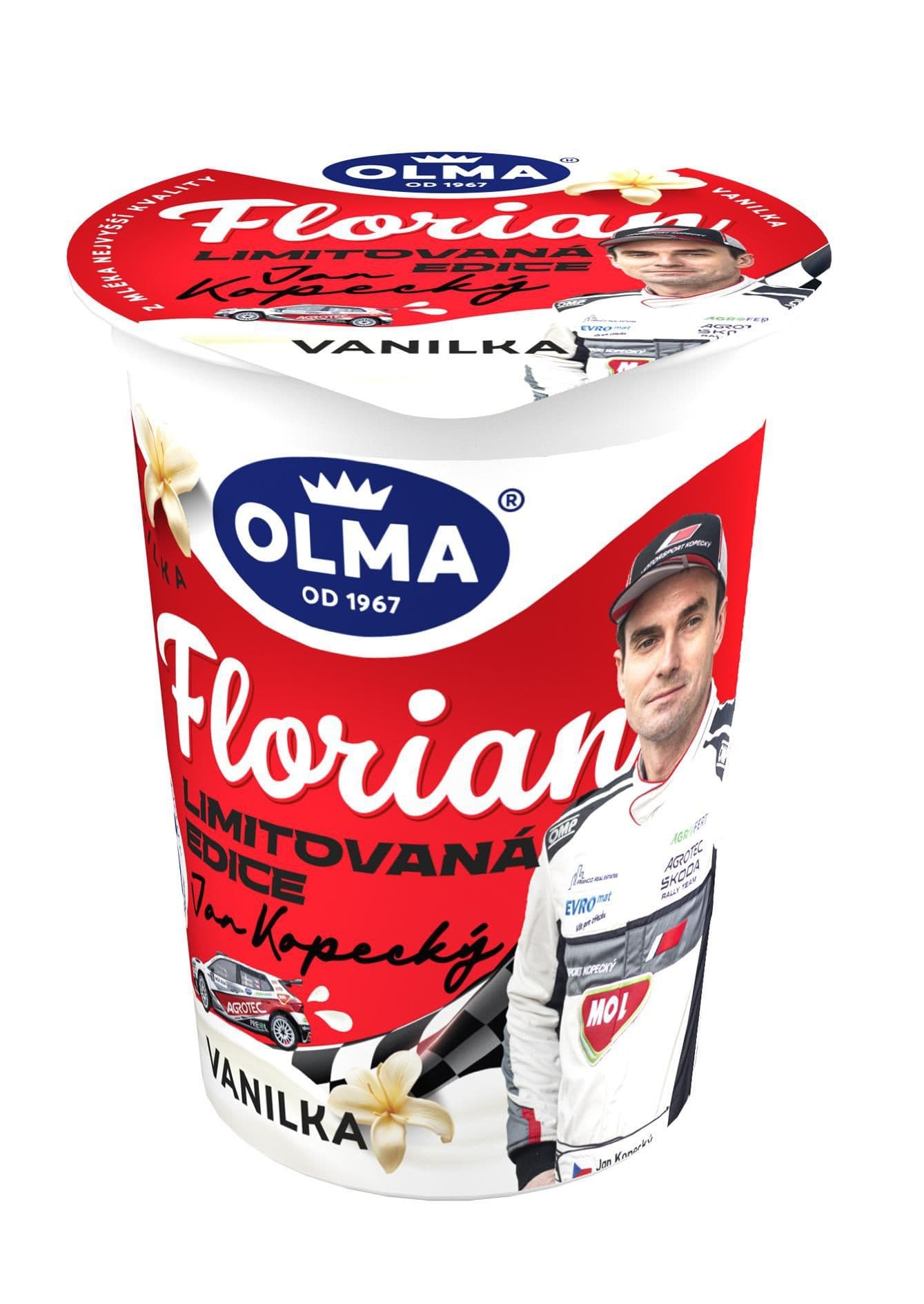 Olma Florian smetanový jogurt vanilka 150g