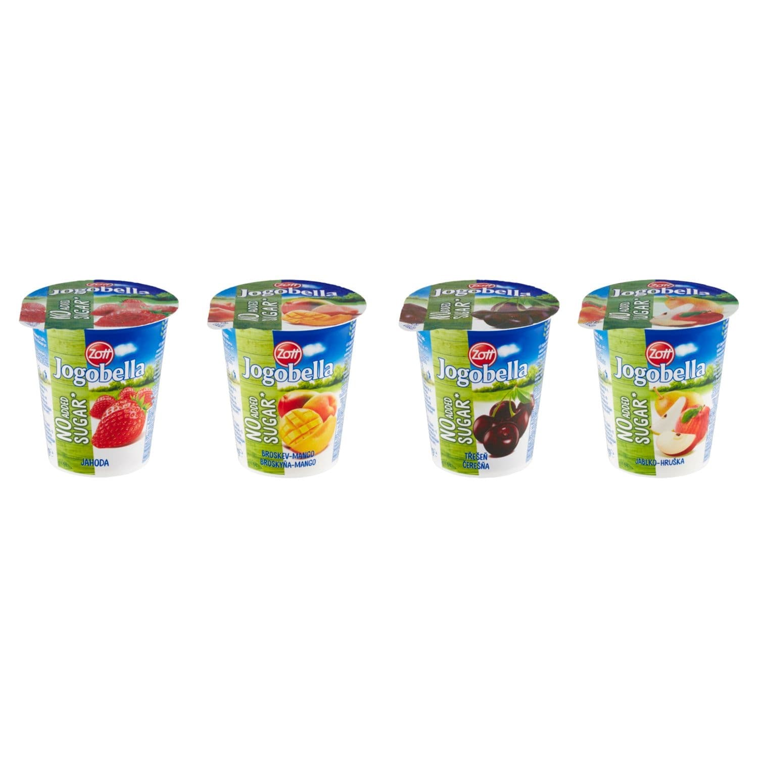 Zott Jogobella jogurt bez přidaného cukru různé příchutě 150 g