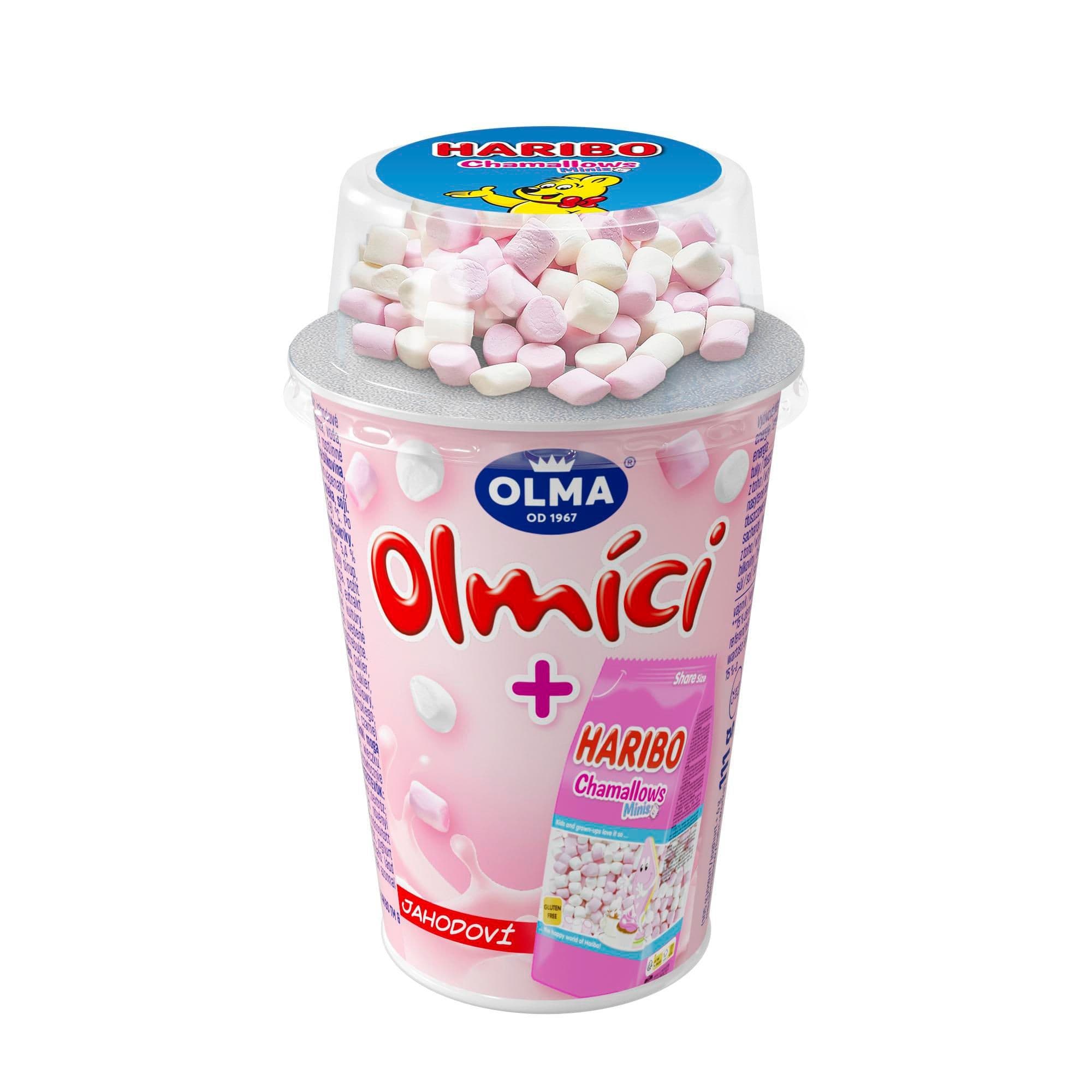 Olma Olmíci jahodoví marshmallow 111 g