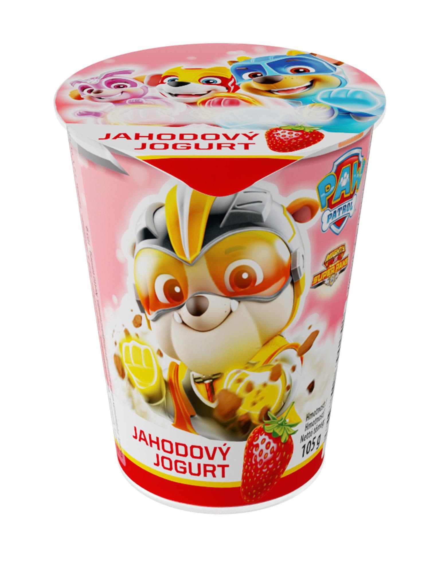 Nickelodeon Paw Patrol Jahodový jogurt 105 g