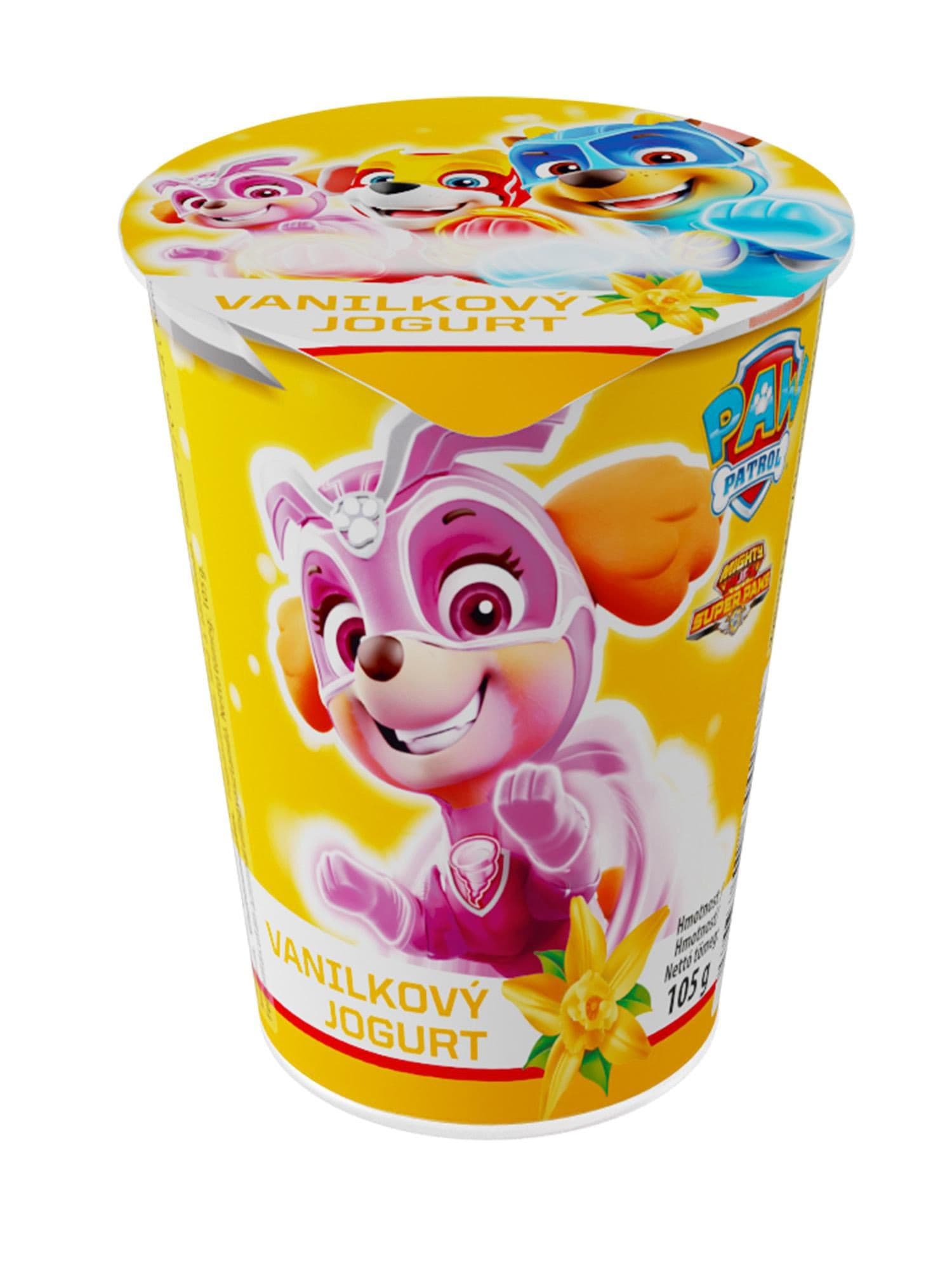 Nickelodeon Paw Patrol Vanilkový jogurt 105 g