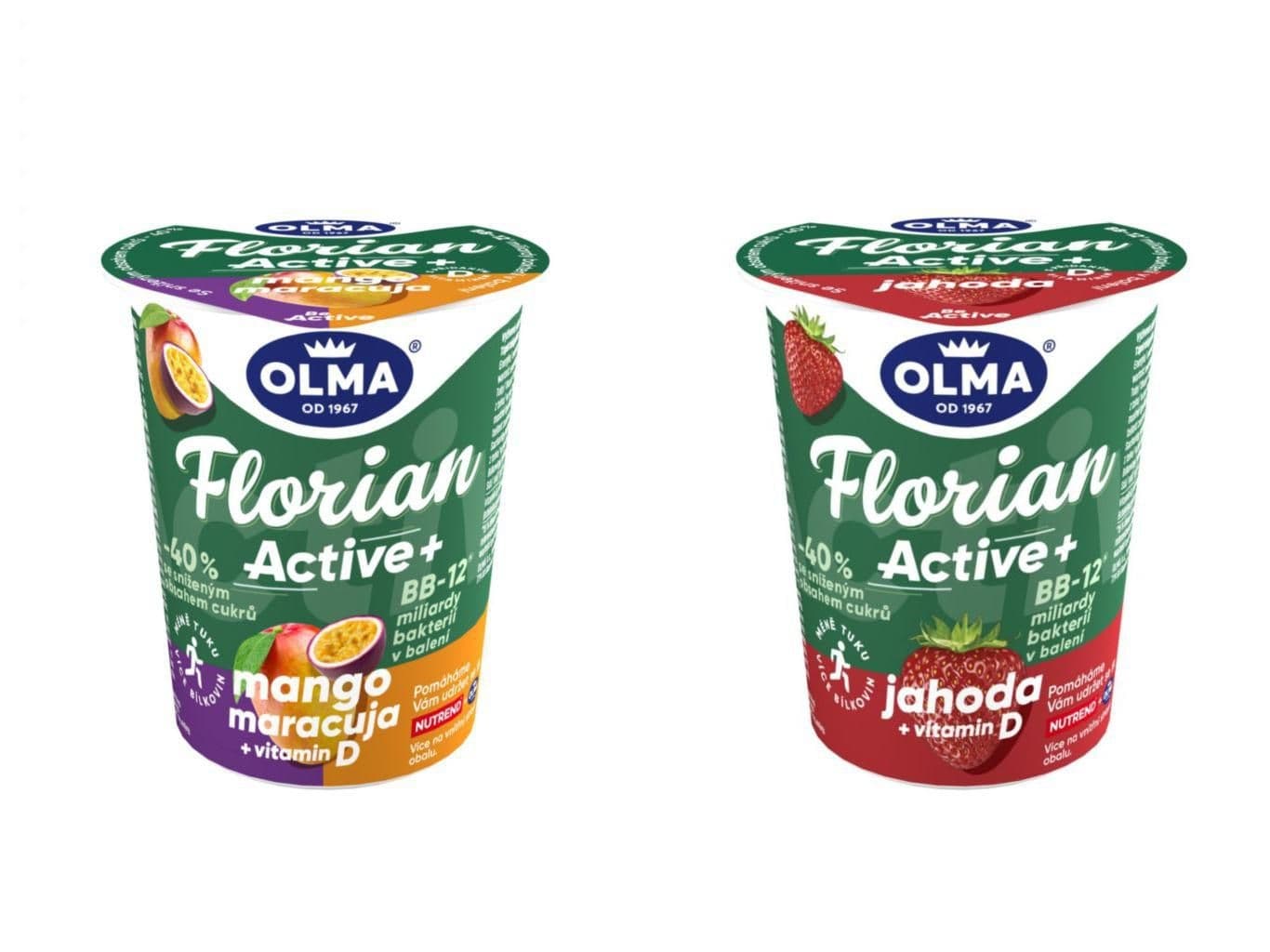 Olma Florian Active jogurt ovocný různé příchutě 145 g