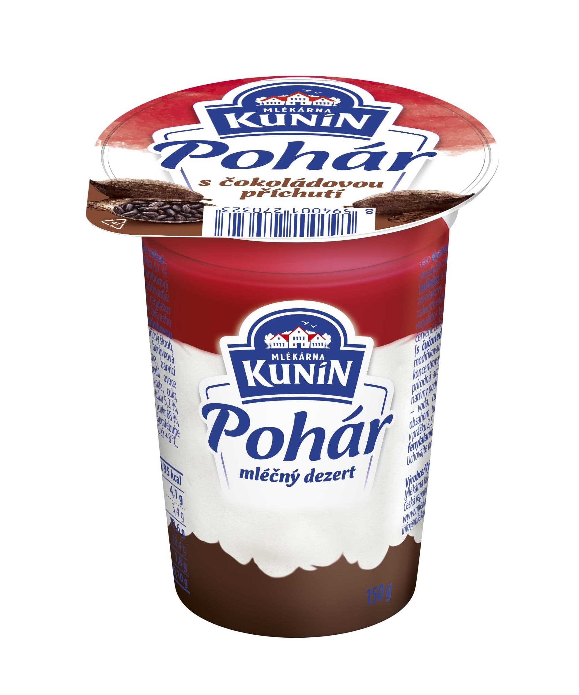 Kunín Pohár čokoláda 150 g
