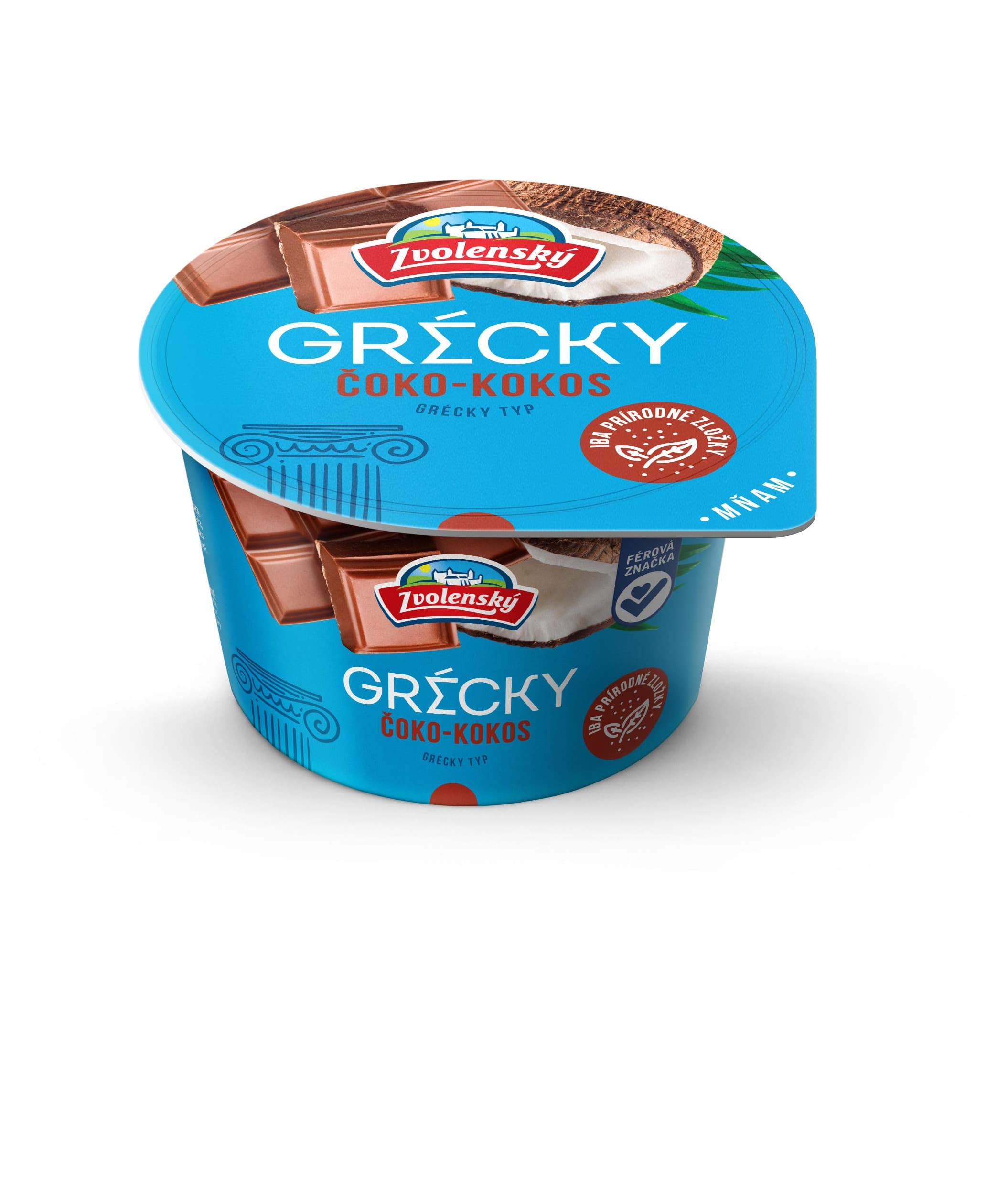 Zvolenský Jogurt řeckého typu čoko - kokos 125g