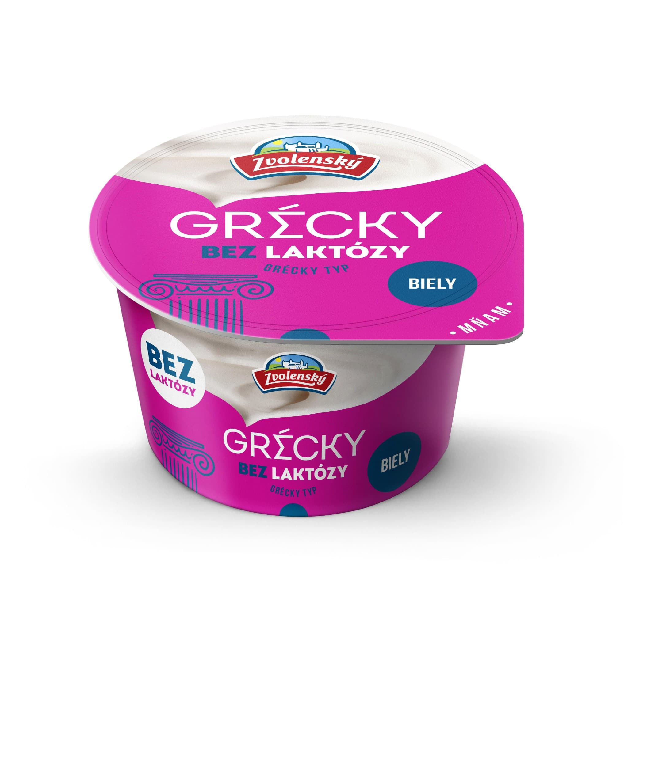 Zvolenský Jogurt řeckého typu bílý bezlaktózový 125g