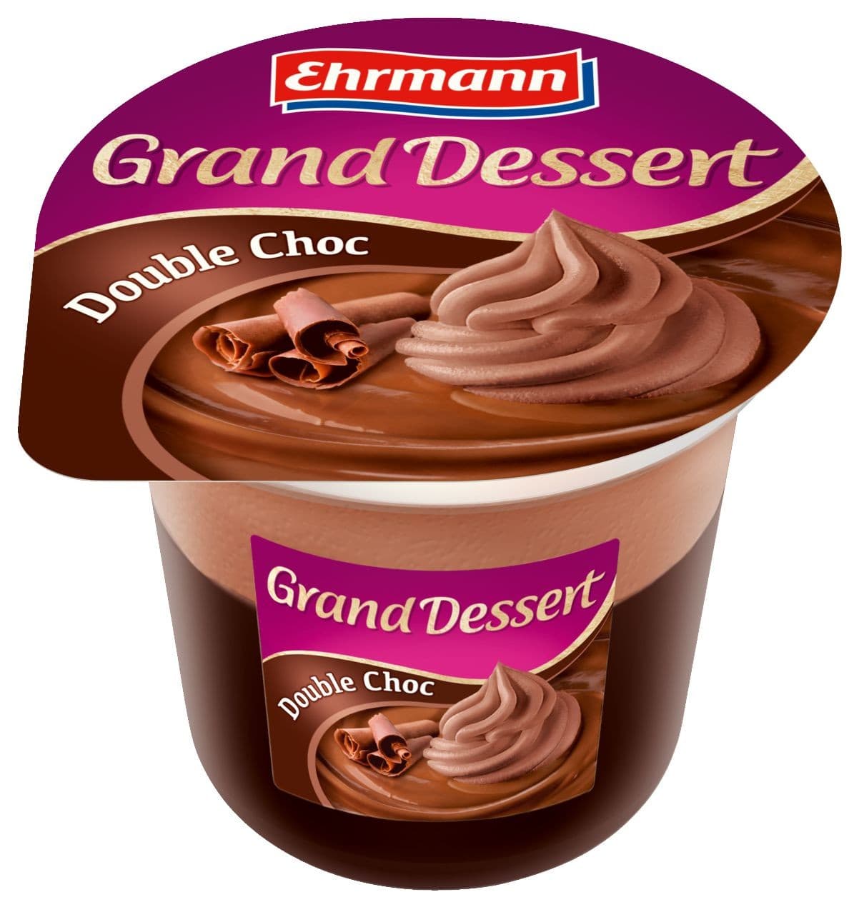 Ehrmann Grand Dessert double choc 190 g