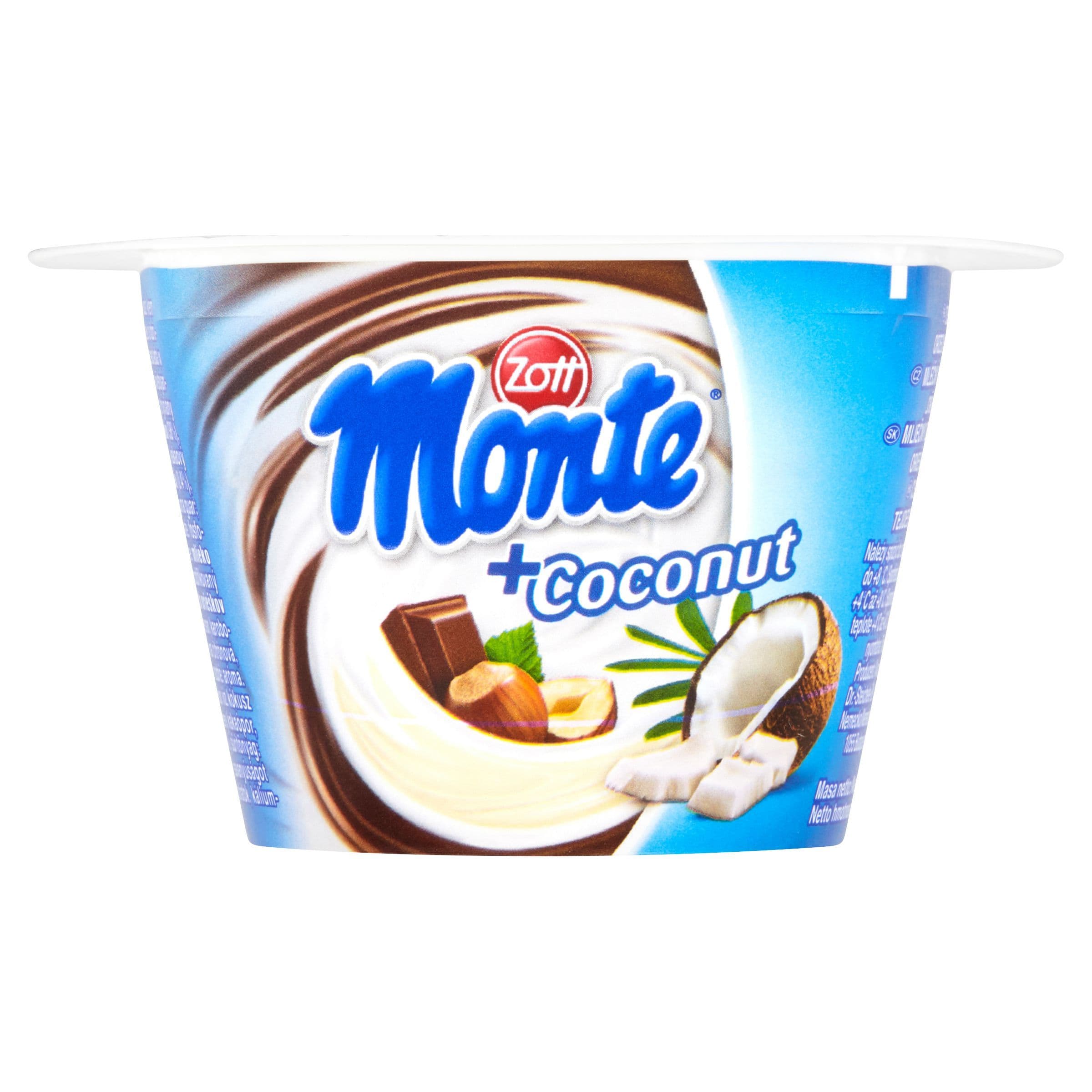 Zott Monte Plus Coconut 150 g