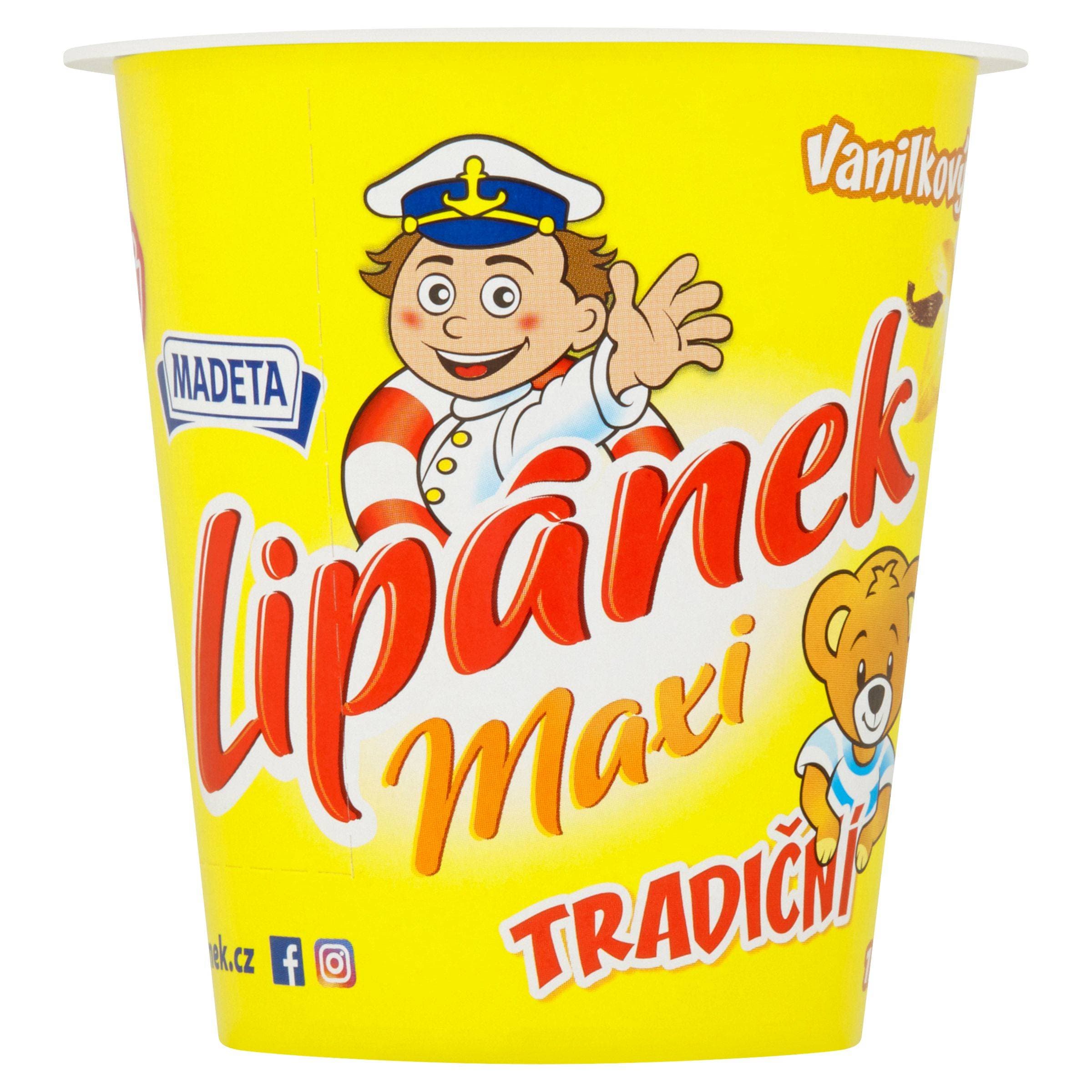 Madeta Lipánek Maxi vanilkový 130 g