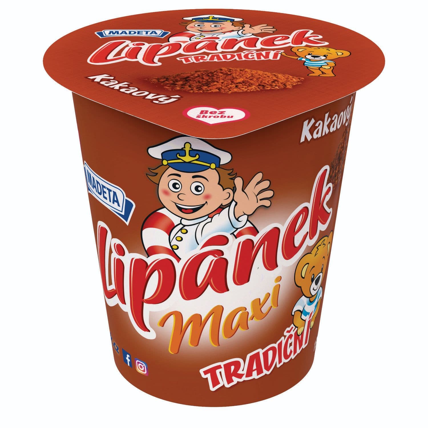 Madeta Lipánek Maxi kakaový 9,8% 130 g