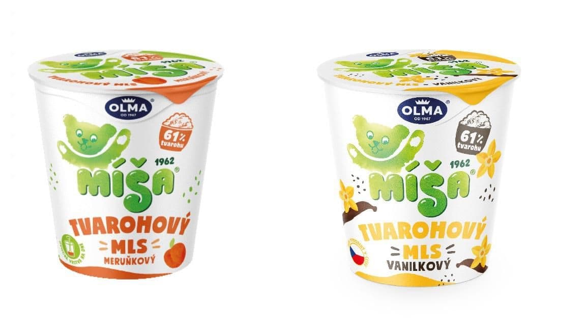 Míša Tvarohový mls různé příchutě 130g