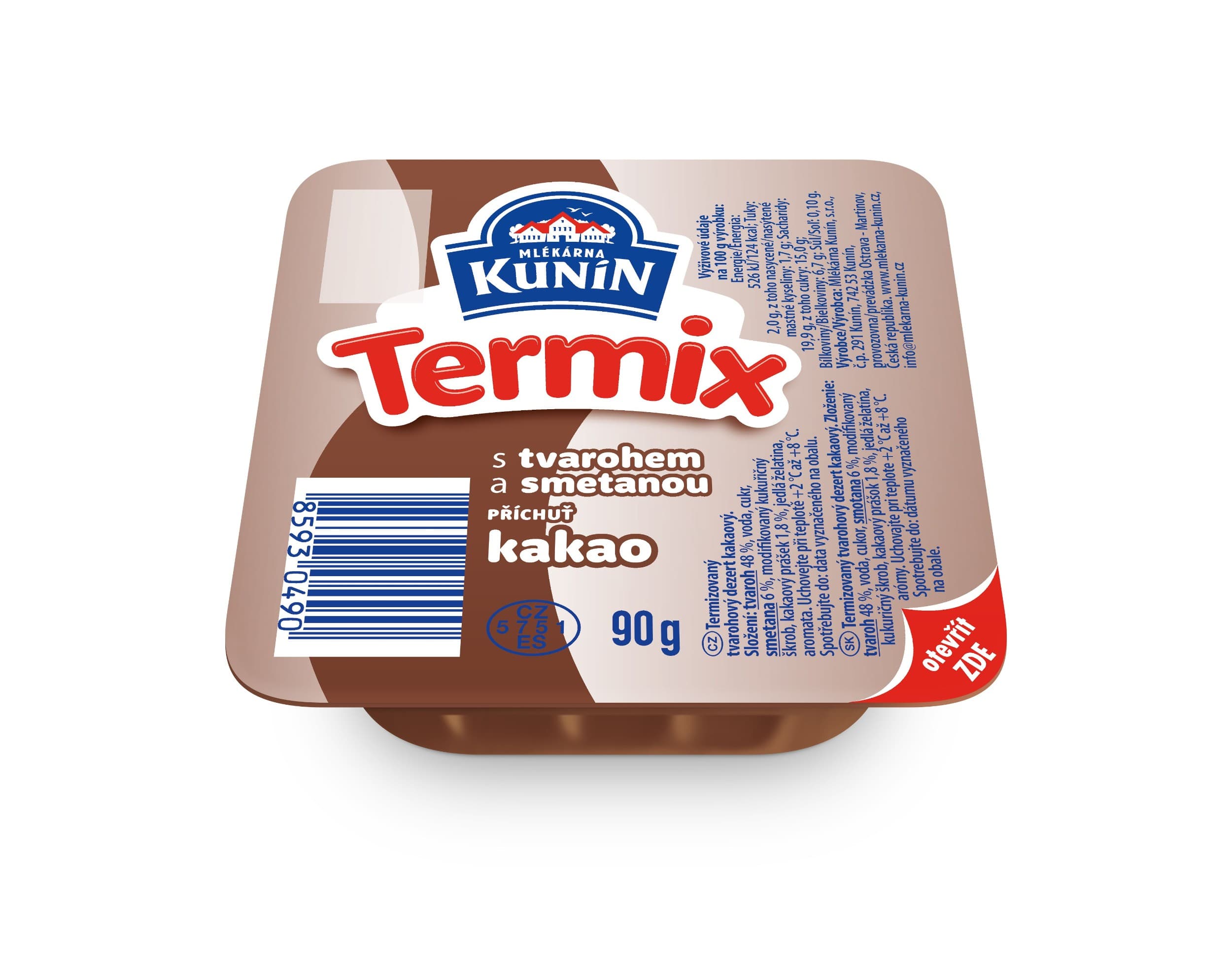 Kunín Termix s příchutí kakao 90 g