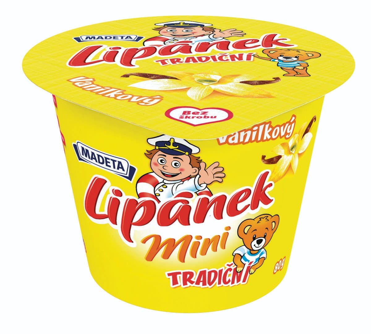 Madeta Lipánek vanilkový 80 g