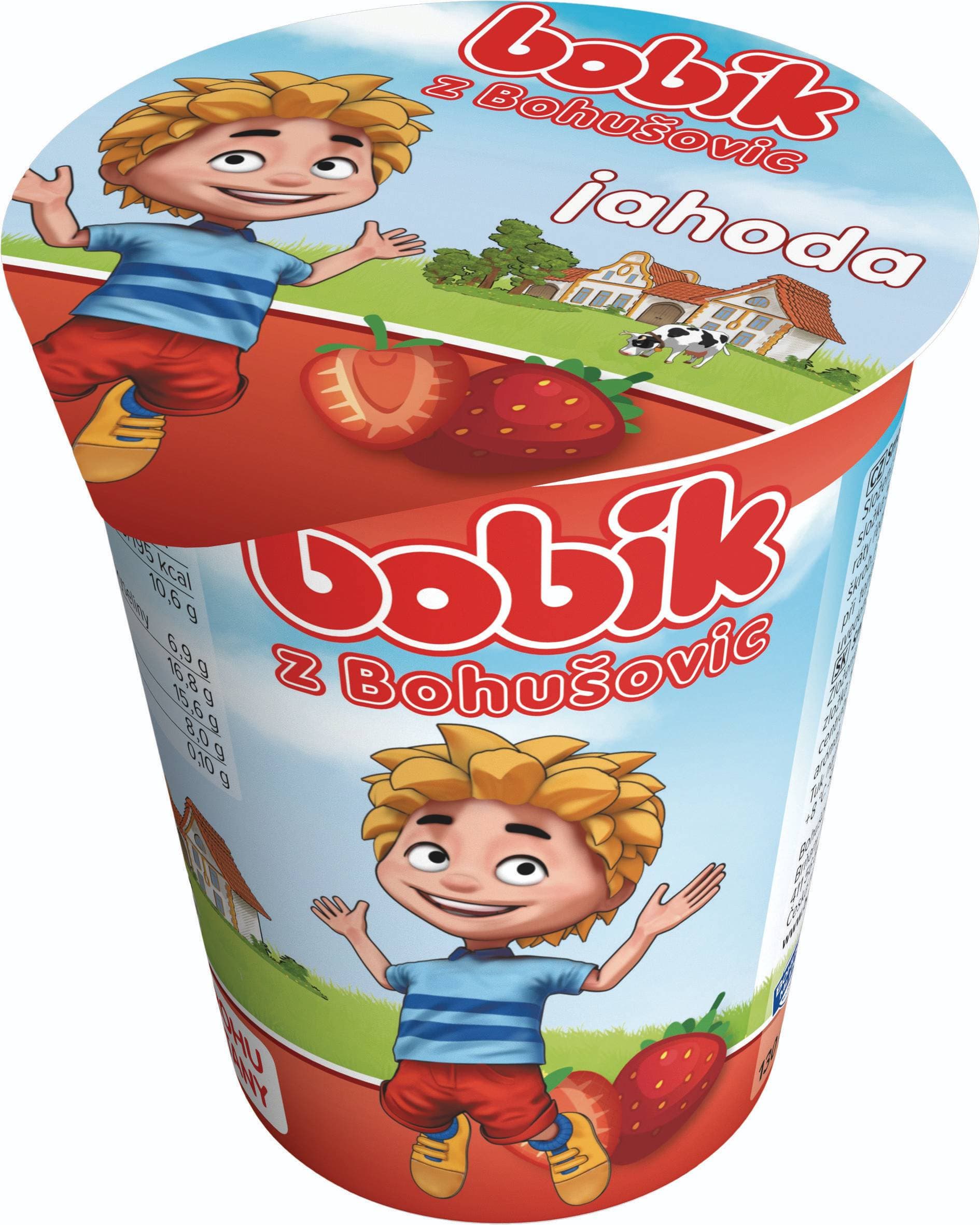 Bobík maxi jahodový 130g