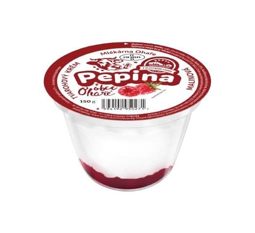 Mlékárna Ohaře, Pepina  z obce Ohaře MALINOVÁ, 150g