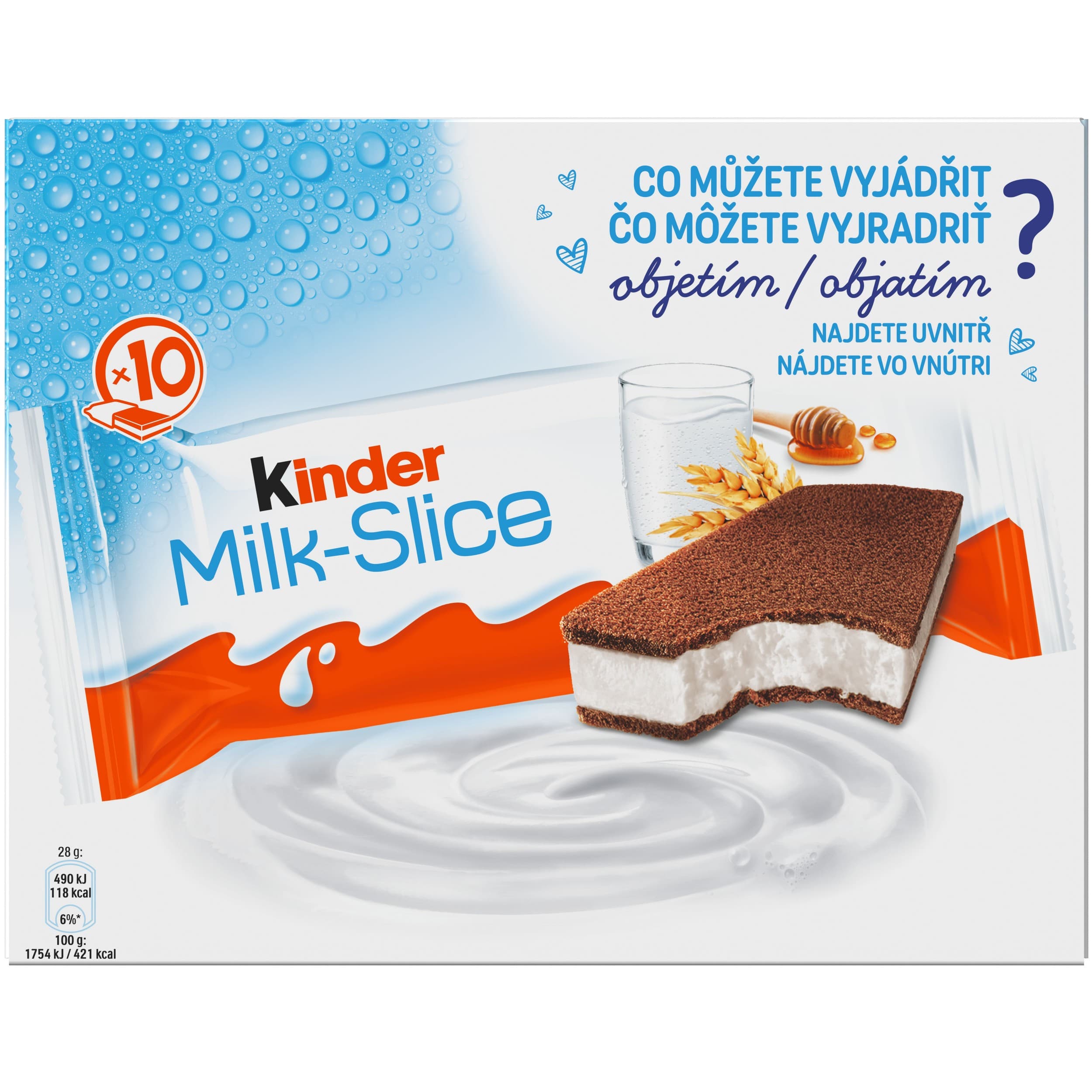 Kinder Mléčný řez 10x28 g
