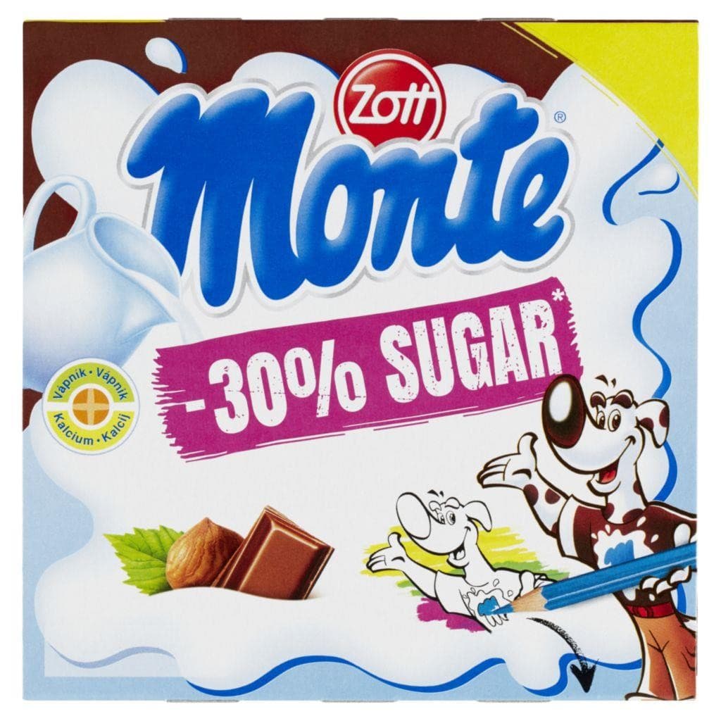 Monte -30% cukru 4x55g