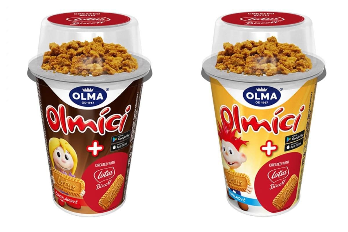 Olma Olmíci  vanilkoví nebo čokoládoví Lotus 115g (105g + 10g)