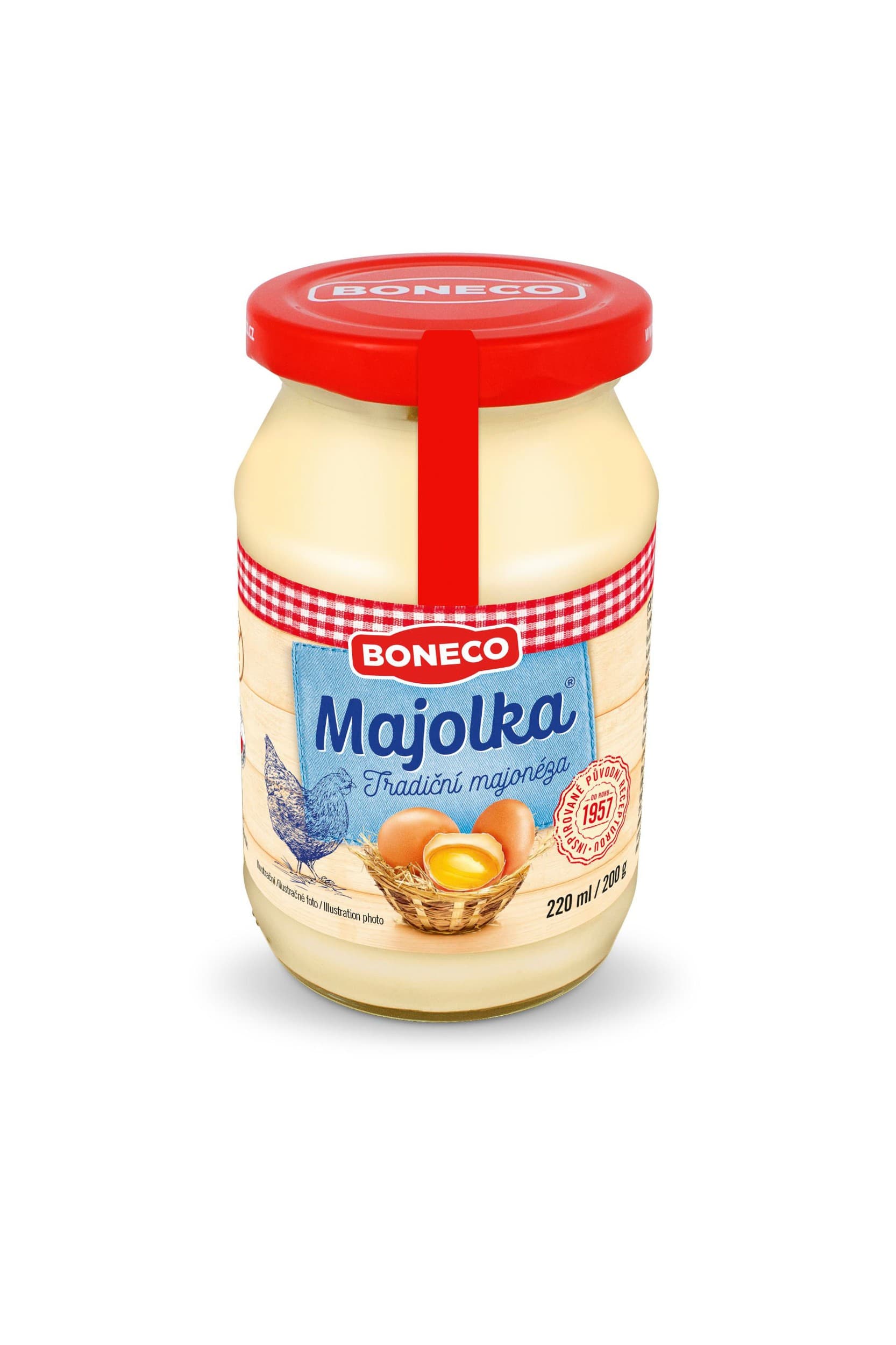 Boneco Majolka klasická majonéza 220 ml