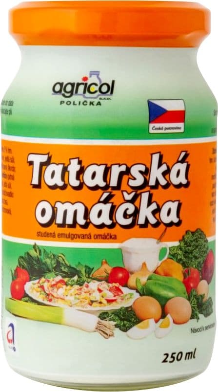 Agricol Tatarská omáčka 250 ml