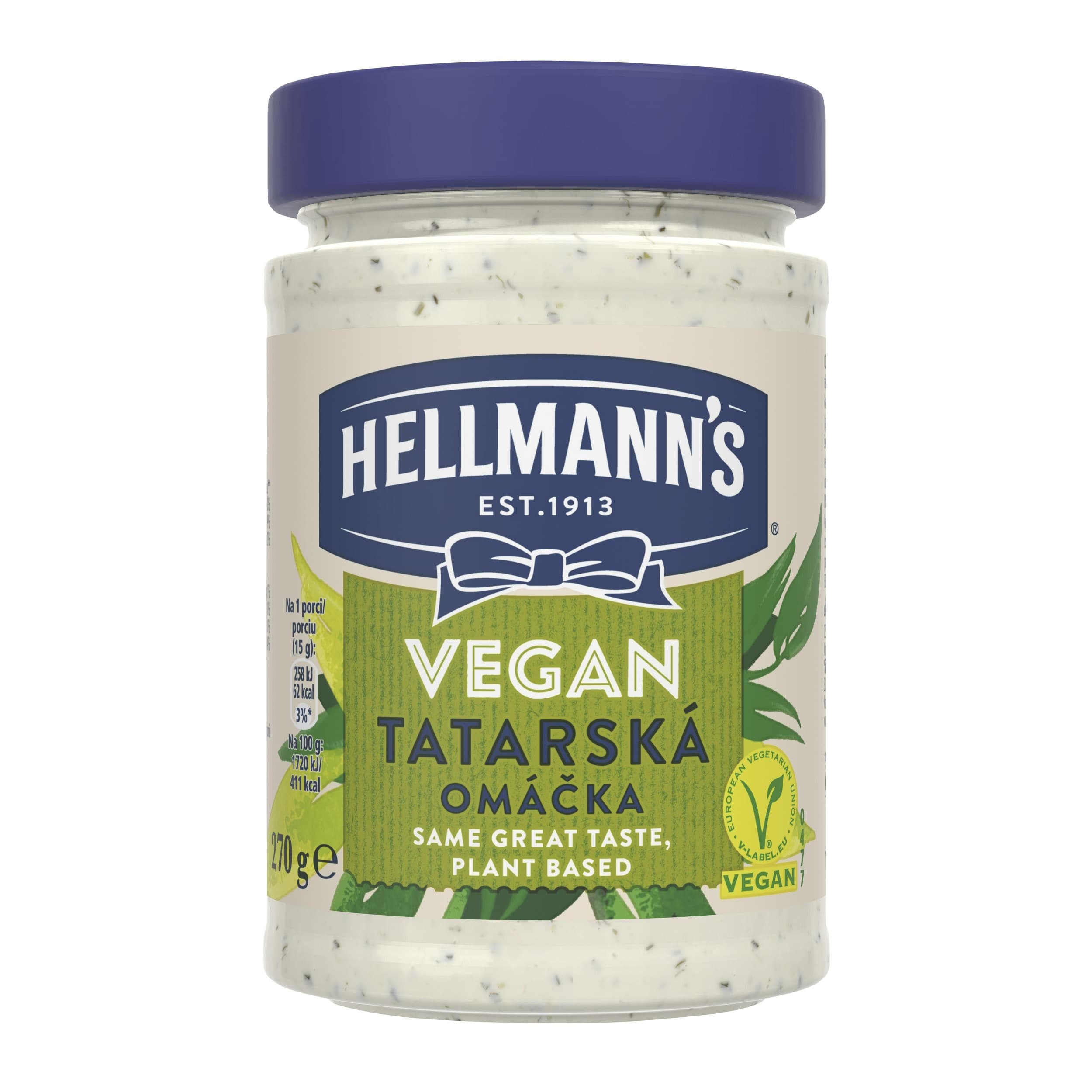 Hellmann´s Veganská Tatarská omáčka 270g