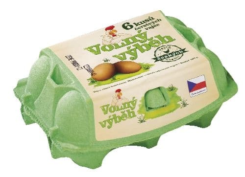 Schubert Vejce volný výběh 6 ks