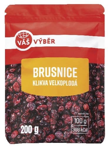 Váš Výběr Brusnice klikva velkoplodá 200g