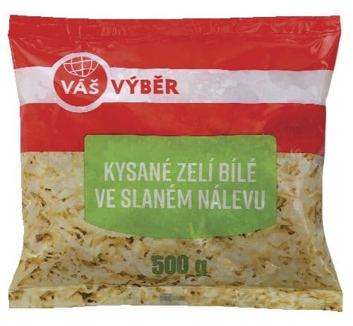 Váš Výběr Zelí kysané bílé 500g