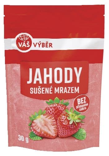 Váš Výběr Jahody mrazem sušené 30g