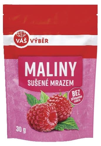 Váš Výběr Maliny mrazem sušené 30g