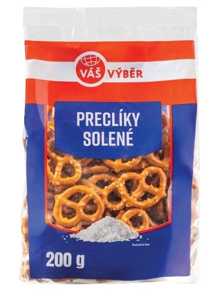 Váš Výběr Preclíky solené 200g